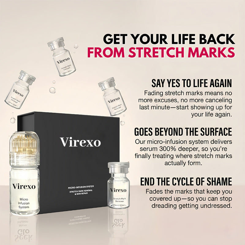 💖Virexo Stretch Mark System🌸 Safe for postpartum & breastfeeding moms