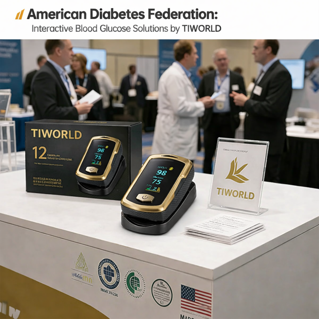 🩸 TIWORLD™ Non-Invasive Blood Glucose Monitor — No More Finger Pricks! | Pain-Free Readings in Seconds | As Seen in Mayo Clinic Studies