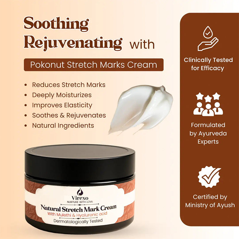 💖Mother’s Day Special: Virexo Stretch Mark Cream –––Give Mom the Skin She Deserves 💖