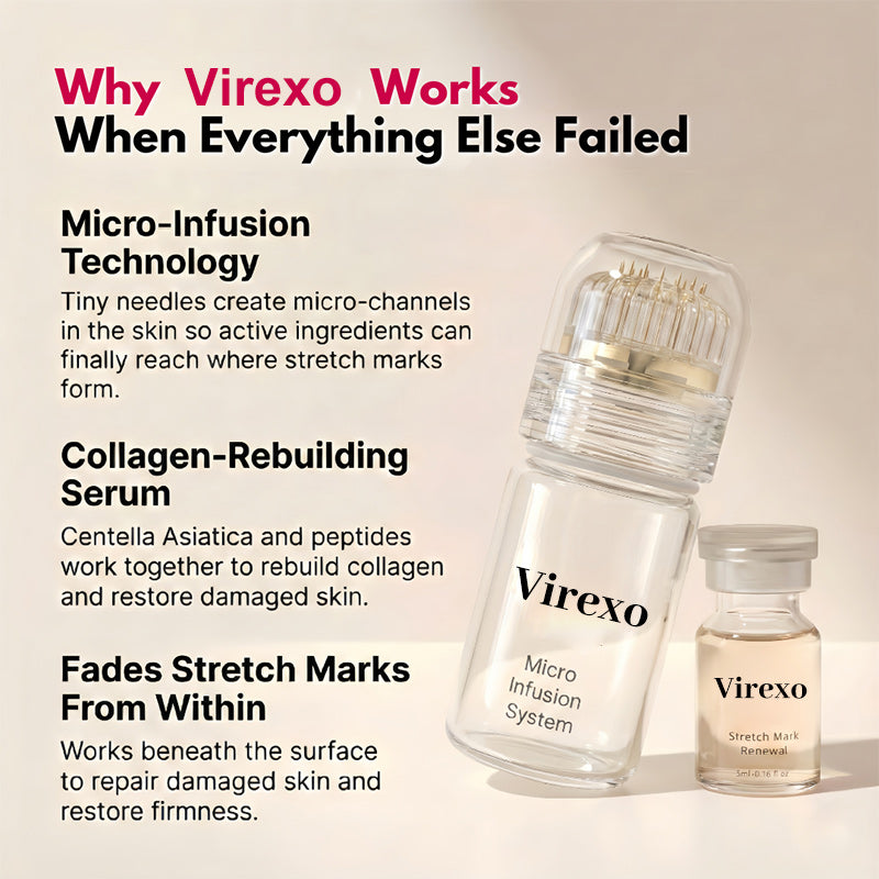 💖Virexo Stretch Mark System🌸 Safe for postpartum & breastfeeding moms