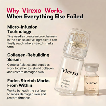 💖Virexo Stretch Mark System🌸 Safe for postpartum & breastfeeding moms