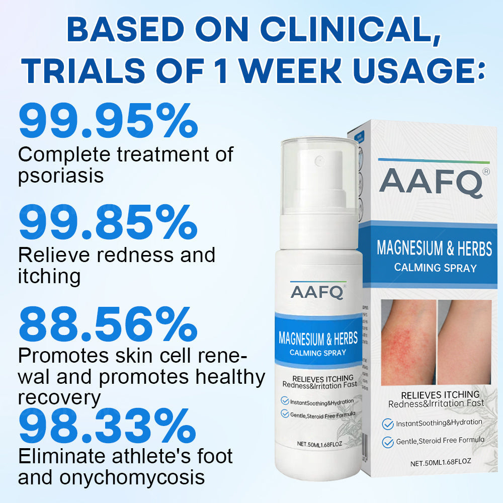 🔥Final 3 Hours: 80% OFF:AAFQ® Magnesium & Herbs Calming Spray
