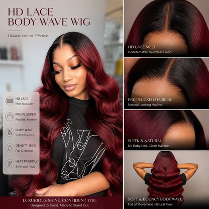 🌷💥Straight HD Transparent Lace Front Wigs Human Hair