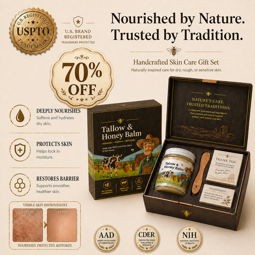 👨‍⚕️Clinically tested collagen repair system 🎁Tallow & Honey Balm- Last Day Promotion 70% OFF
